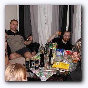 My farewall party with Telenor. On the left - the "K2 godfather" Espen Vestre