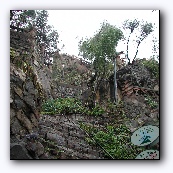 Hill right in the middle of Santiago